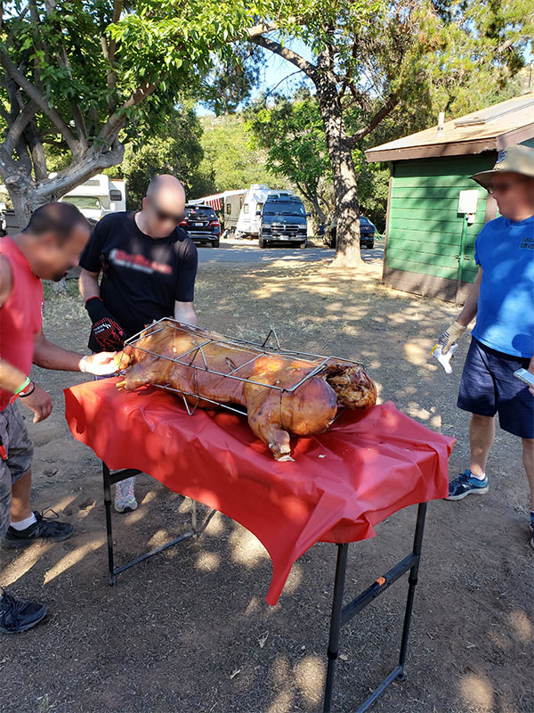 Camping, BBQ & Fellowship THE SANTA PAULA PIG ROAST