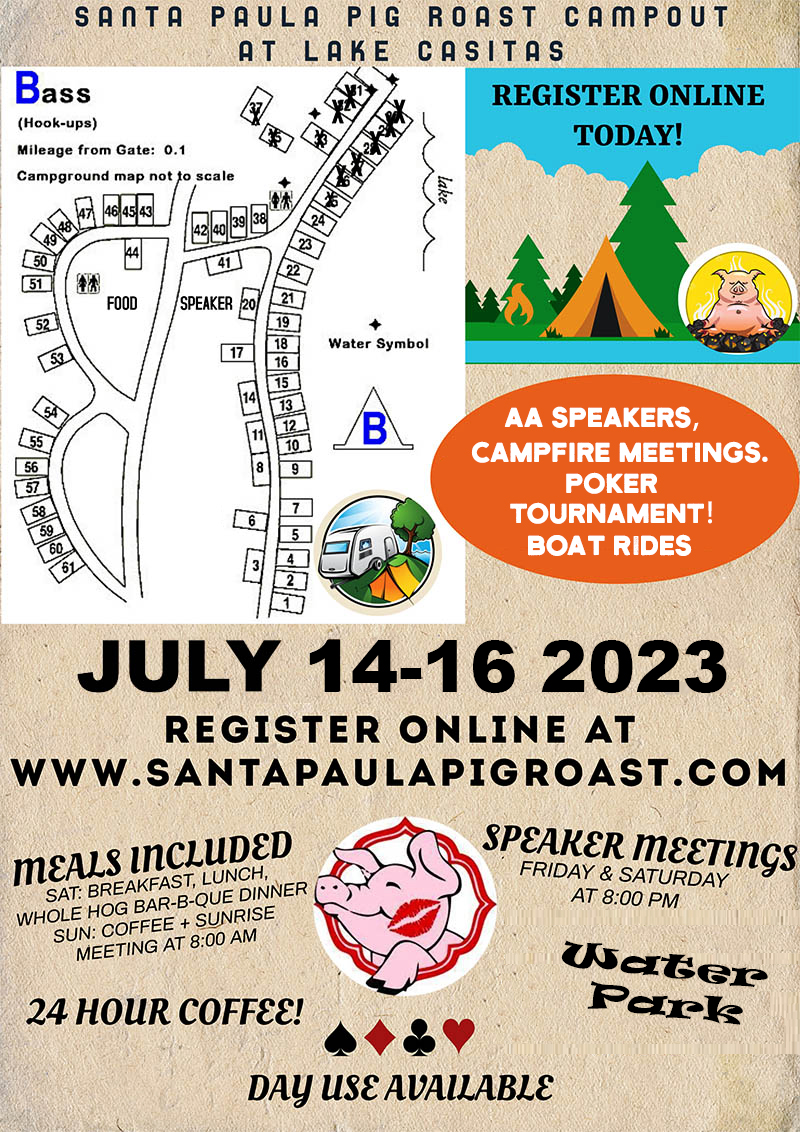 Camping, BBQ & Fellowship – THE SANTA PAULA PIG ROAST